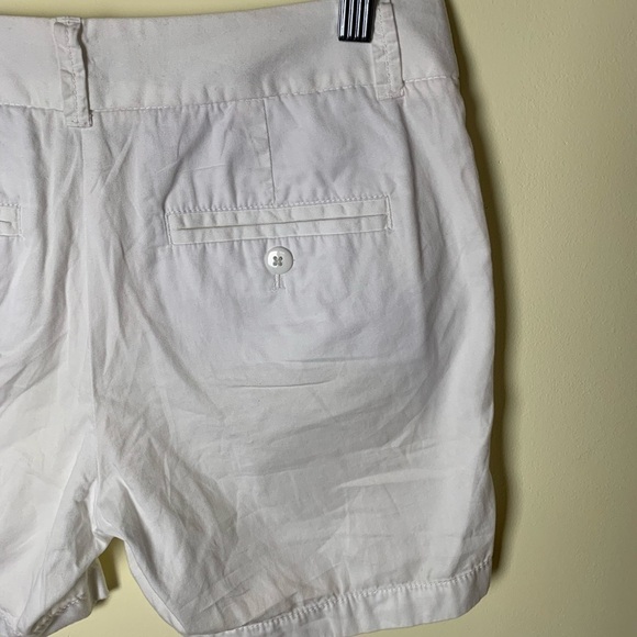 J. Crew White Chino Shorts Size 0 - Picture 6 of 6